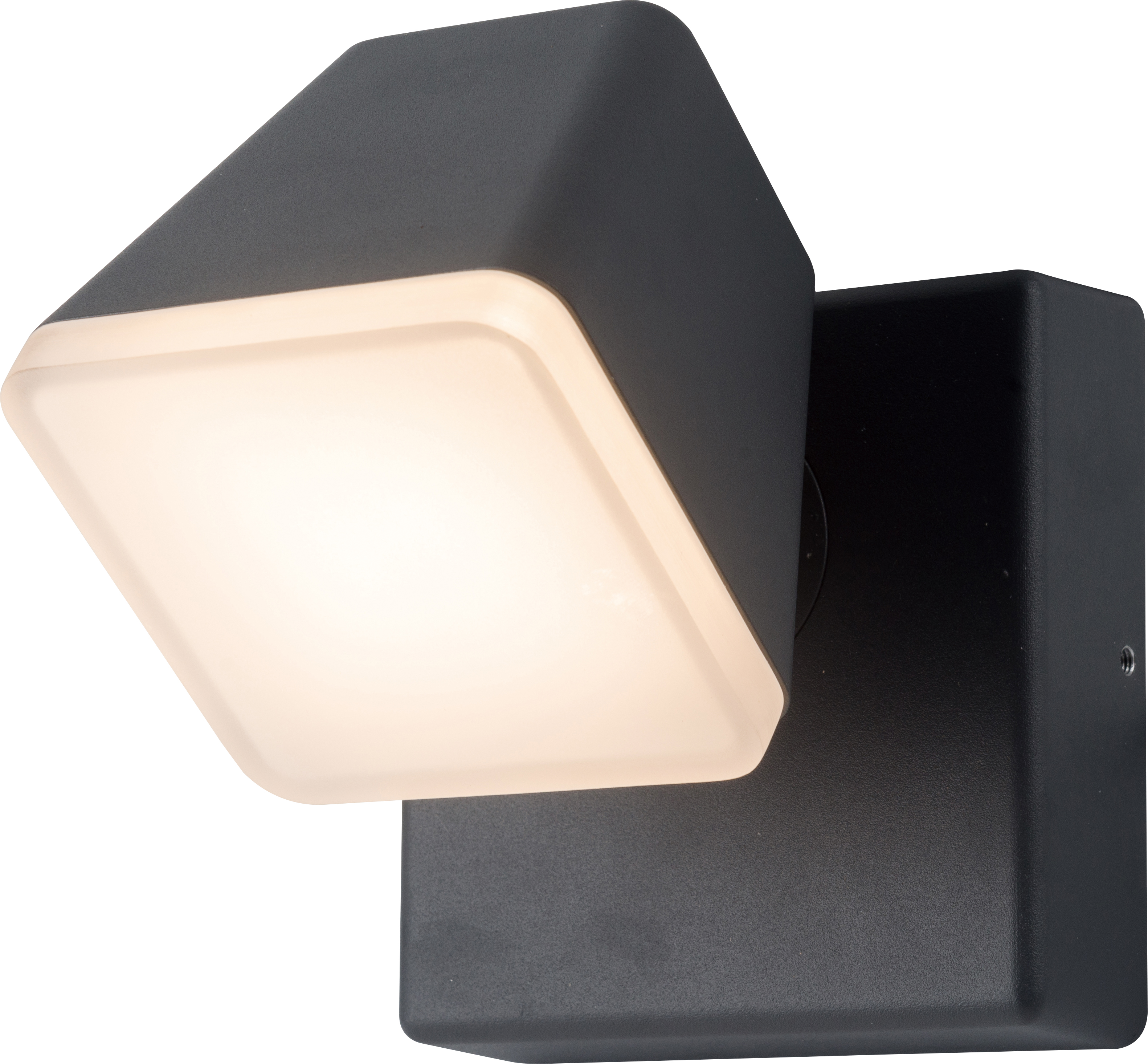 Square single head rotatable wall lamp 1983