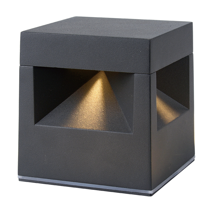 Garden decorate Aluminium LED Wall Lamp 1402-SOLAR