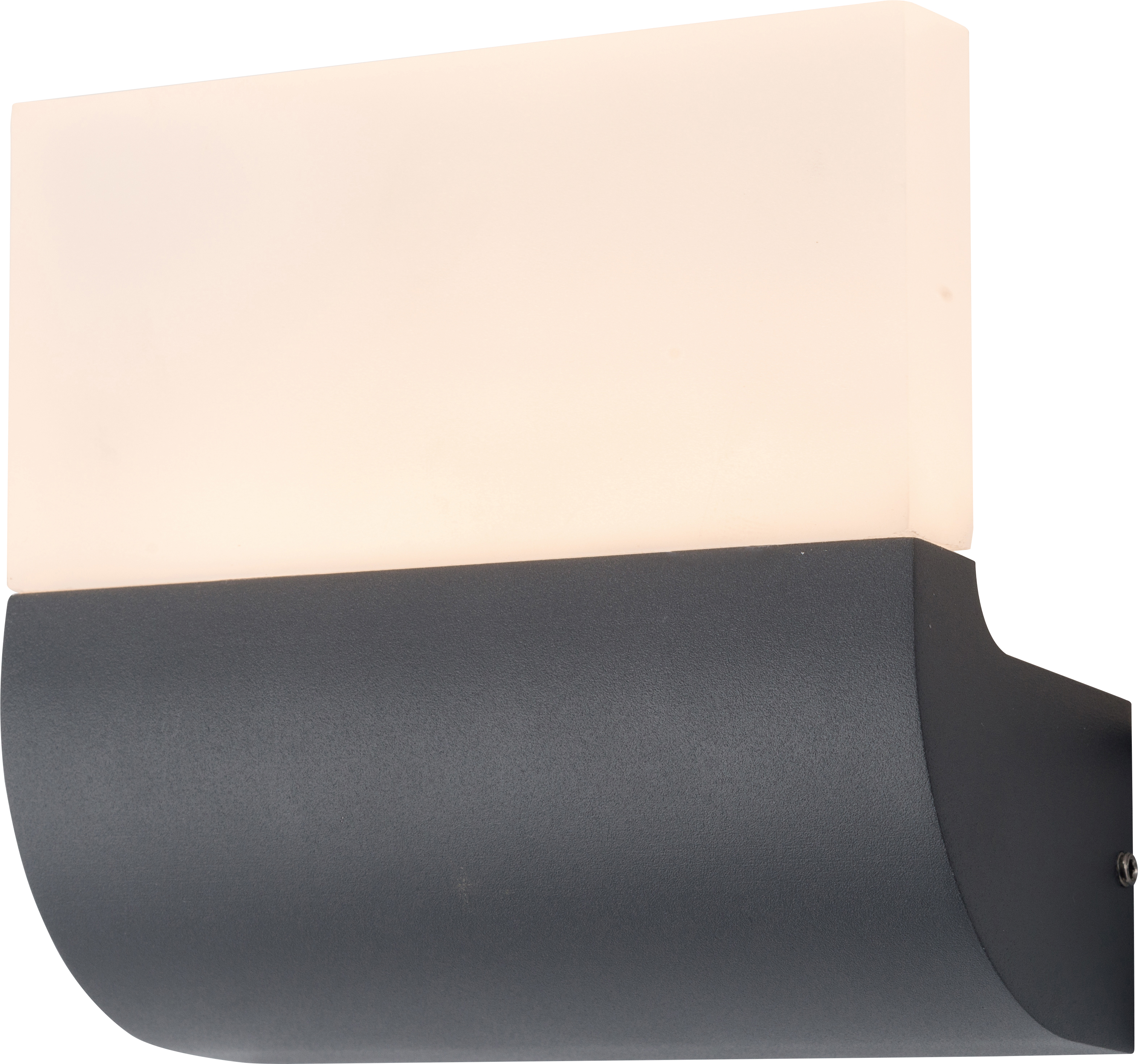 Square diffuser and aluminum lamp body wall lamp 5073