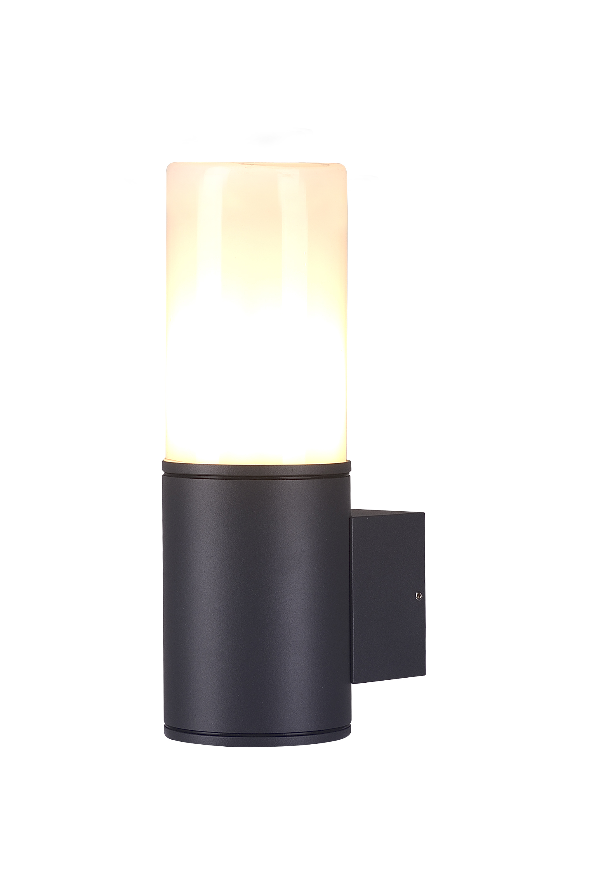Fully transparent single head glass LED wall light 5212