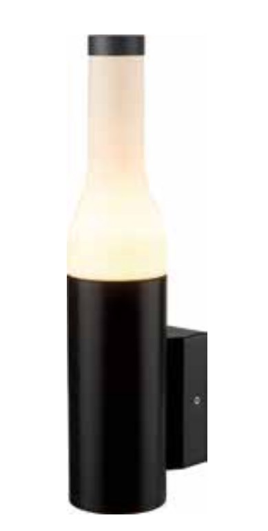 Wine bottle strange shape with false bottle cap wall lamp 5902