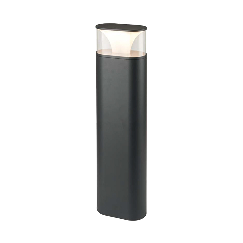 Modern aluminum transparent column lamp 15821