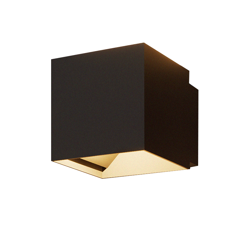 Square modern outdoor wall lamp 1451-RGBW