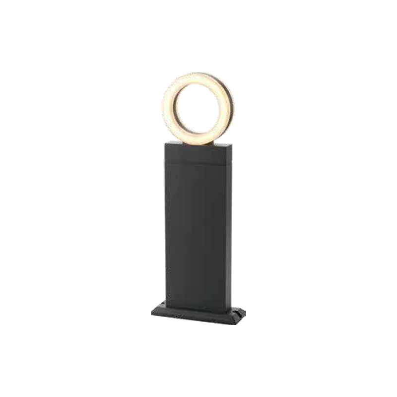 Ring-shaped translucent column garden lamp 11591