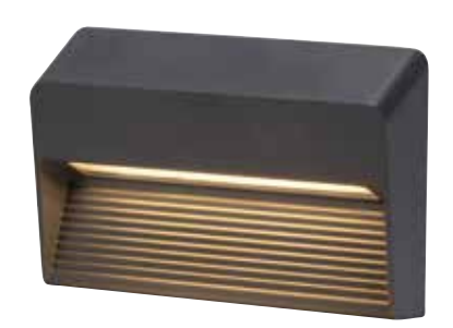 Square outdoor wall lamp 6322