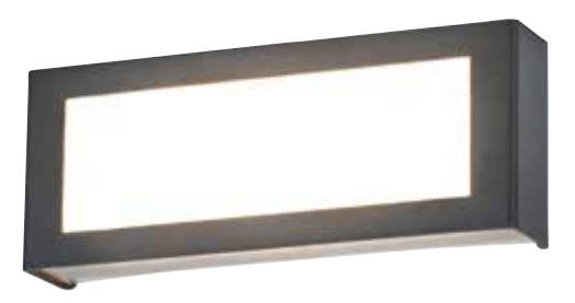 Minimalist rectangular wall lamp 6001-B