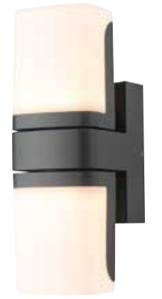Outdoor wall light with rotatable up and down 5942
