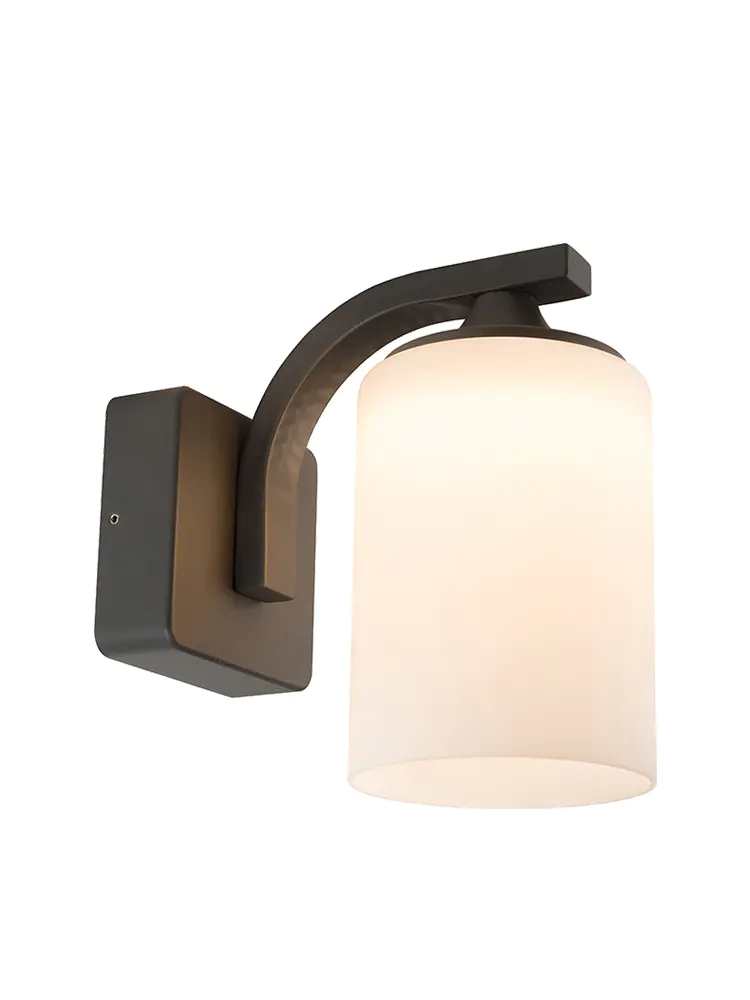 Curved Arm Outdoor Aluminium Wall Light 5771 Curved Arm Outdoor Aluminium Wall Light 5771